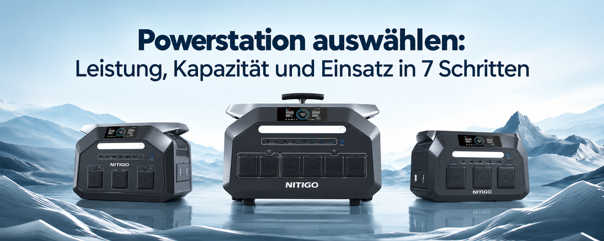 Powerstation auswählen: Leistung, Kapazität und Einsatz in 7 Schritten