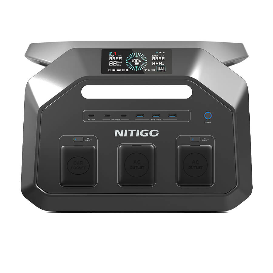 NITIGO P1800 Tragbare Powerstation 1800W