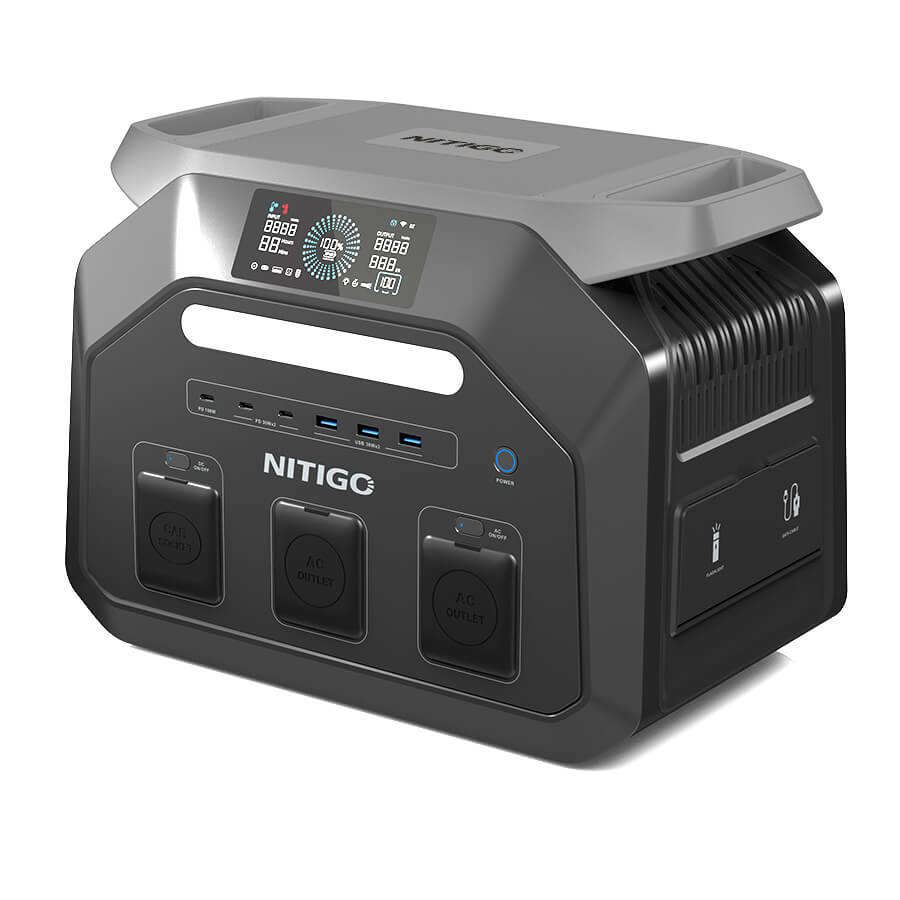 NITIGO P1800 Tragbare Powerstation 1800W