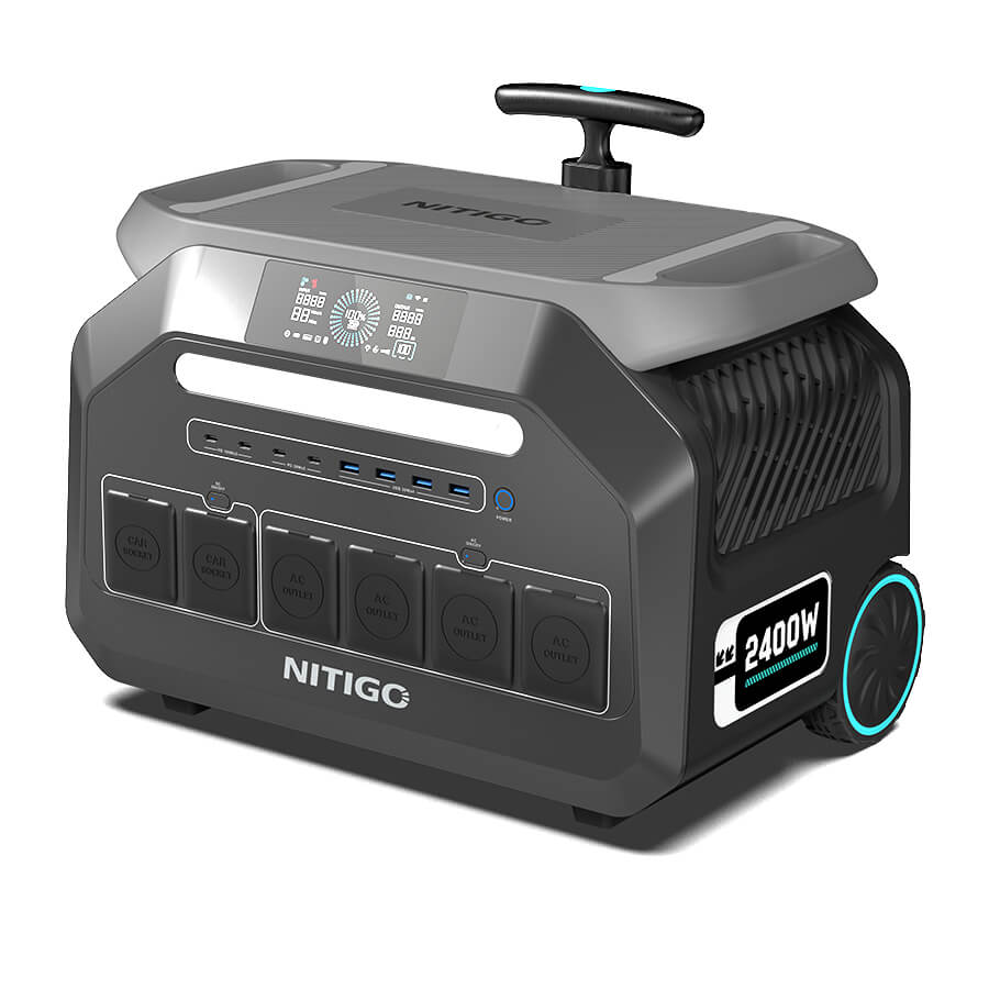 NITIGO P2400 Tragbare Powerstation 2400W